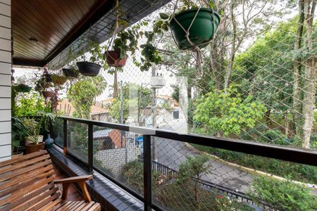 Varanda da Sala de apartamento à venda com 3 quartos, 160m² em Jardim Paraíso, São Paulo