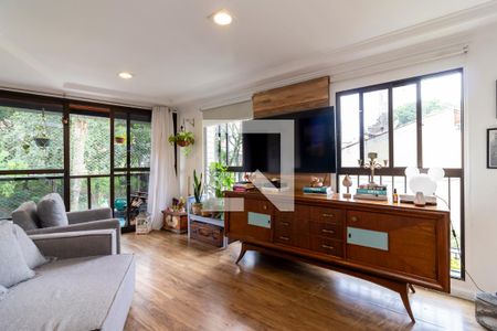 Sala de Estar de apartamento à venda com 3 quartos, 160m² em Jardim Paraíso, São Paulo