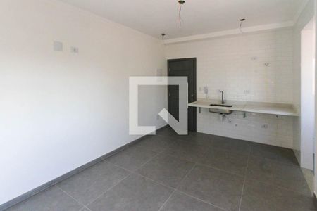 Sala/Cozinha de apartamento à venda com 2 quartos, 56m² em Parque da Vila Prudente, São Paulo