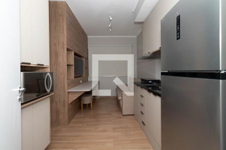 Sala de apartamento para alugar com 1 quarto, 25m² em Pompeia, São Paulo