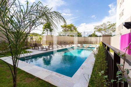 Área comum - Piscina de apartamento para alugar com 1 quarto, 27m² em Guaianases, São Paulo