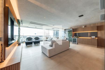 Sala de apartamento à venda com 3 quartos, 197m² em Jardim das Acacias, São Paulo