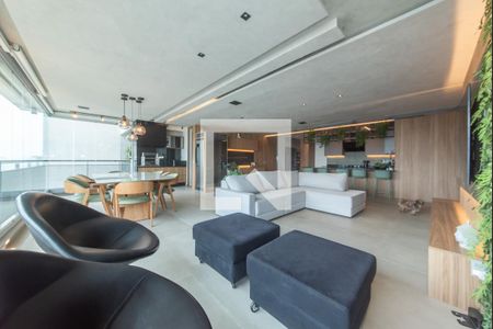 Sala de apartamento à venda com 3 quartos, 197m² em Jardim das Acacias, São Paulo