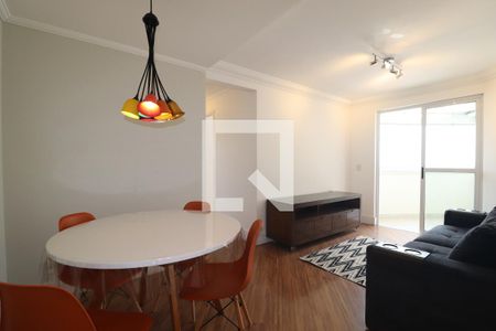 Sala de apartamento para alugar com 3 quartos, 72m² em Jardim Monte Libano, Santo André