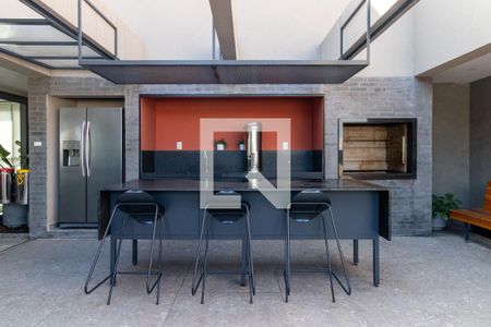 Área comum - Churrasqueira de kitnet/studio à venda com 1 quarto, 27m² em Barra Funda, São Paulo