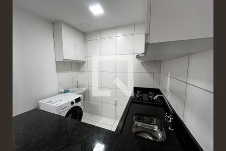 Cozinha de apartamento para alugar com 2 quartos, 32m² em Samambaia Norte (Samambaia), Brasília