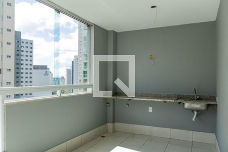 Varanda gourmet de apartamento para alugar com 3 quartos, 83m² em Buritis, Belo Horizonte