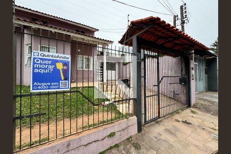 Fachada + Placa de apartamento à venda com 2 quartos, 56m² em Santo Andre, São Leopoldo
