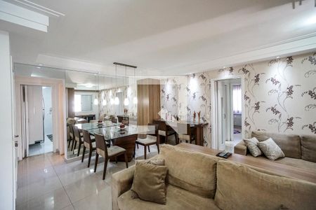 Sala de apartamento à venda com 3 quartos, 110m² em Chácara Califórnia, São Paulo