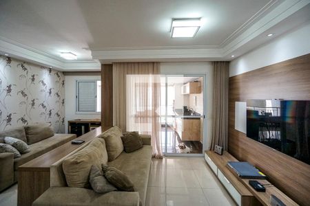 Sala de apartamento à venda com 3 quartos, 110m² em Chácara Califórnia, São Paulo