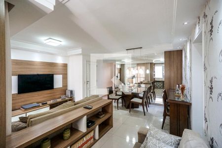 Sala de apartamento à venda com 3 quartos, 110m² em Chácara Califórnia, São Paulo