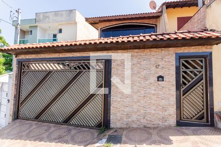 Fachada de casa à venda com 5 quartos, 318m² em Parque das Nações, Santo André