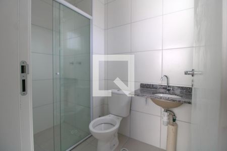 Banheiro do Quarto 1 de apartamento à venda com 2 quartos, 43m² em Jardim Campo Grande, São Paulo
