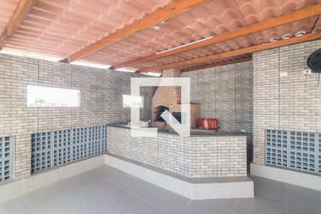 Área comum - Churrasqueira de apartamento à venda com 3 quartos, 93m² em Campestre, Santo André