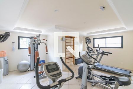 Área comum - Academia de apartamento à venda com 3 quartos, 93m² em Campestre, Santo André