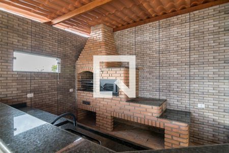 Área comum - Churrasqueira de apartamento à venda com 3 quartos, 93m² em Campestre, Santo André