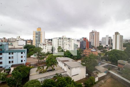 Vista da Sala de apartamento à venda com 1 quarto, 44m² em Menino Deus, Porto Alegre