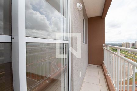 Sacada da Sala  de apartamento para alugar com 2 quartos, 54m² em Samambaia Sul (samambaia), Brasília