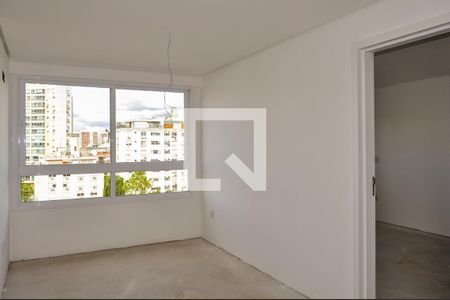 Sala de apartamento à venda com 1 quarto, 44m² em Menino Deus, Porto Alegre