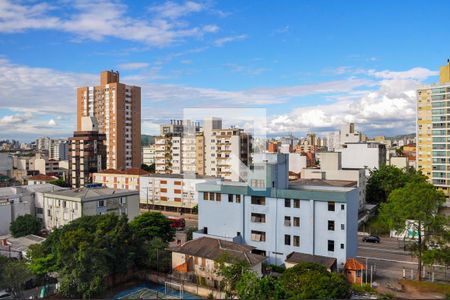 Vista da Sala de apartamento à venda com 1 quarto, 44m² em Menino Deus, Porto Alegre