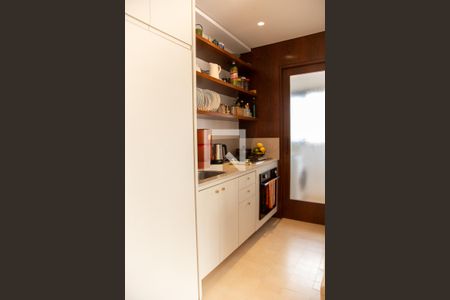 Cozinha de apartamento para alugar com 1 quarto, 35m² em Jardim Hipico, São Paulo