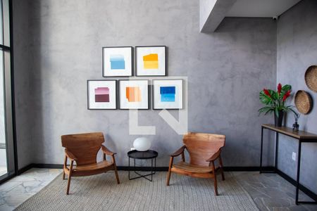 Hall de entrada de apartamento para alugar com 1 quarto, 35m² em Jardim Hipico, São Paulo