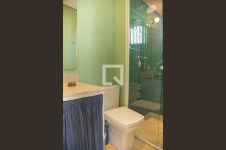 Banheiro de apartamento para alugar com 1 quarto, 35m² em Jardim Hipico, São Paulo