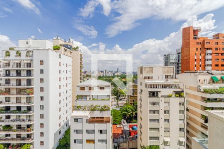 Vista de apartamento para alugar com 2 quartos, 100m² em Cerqueira César, São Paulo