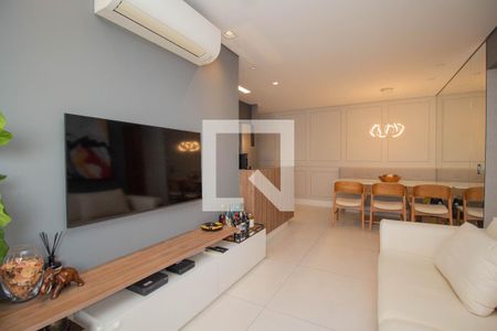 Sala de apartamento à venda com 3 quartos, 74m² em Vila Mangalot, São Paulo