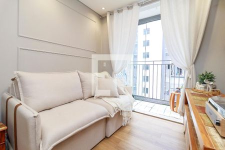 Sala de apartamento para alugar com 2 quartos, 41m² em Santo Amaro, São Paulo