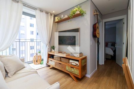 Sala de apartamento para alugar com 2 quartos, 41m² em Santo Amaro, São Paulo