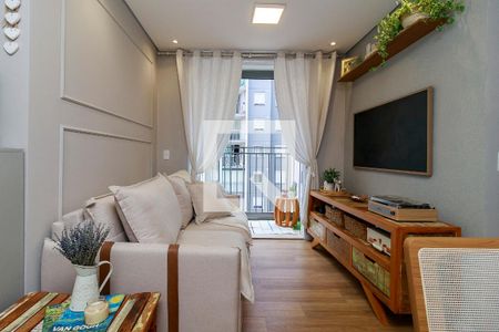 Sala de apartamento para alugar com 2 quartos, 41m² em Santo Amaro, São Paulo