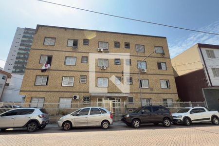 Fachada do Prédio de kitnet/studio para alugar com 1 quarto, 42m² em Boqueirão, Praia Grande