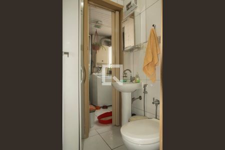 Banheiro de Serviço de apartamento à venda com 3 quartos, 98m² em Mirandópolis, São Paulo