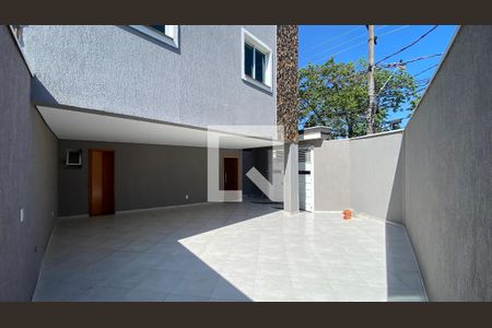 Garagem de casa para alugar com 2 quartos, 130m² em Jardim Santo Alberto, Santo André
