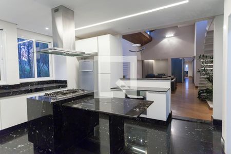 Cozinha de casa de condomínio à venda com 4 quartos, 397m² em Alphaville Nova Lima, Nova Lima