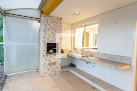 Churrasqueira de casa de condomínio à venda com 4 quartos, 397m² em Alphaville Nova Lima, Nova Lima