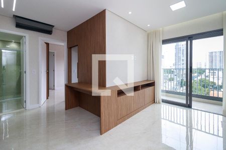 Sala de apartamento para alugar com 2 quartos, 46m² em Chácara Santo Antônio (zona Sul), São Paulo
