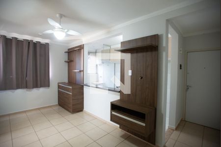 Sala de apartamento para alugar com 2 quartos, 48m² em Quinta da Primavera, Ribeirão Preto
