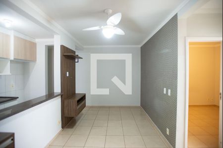 Sala de apartamento para alugar com 2 quartos, 48m² em Quinta da Primavera, Ribeirão Preto