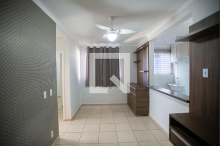 Sala de apartamento para alugar com 2 quartos, 48m² em Quinta da Primavera, Ribeirão Preto