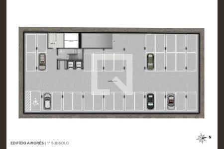 Apartamento à venda com 1 quarto, 30m² em Funcionários, Belo Horizonte