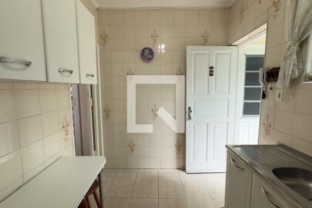 Cozinha de apartamento para alugar com 1 quarto, 38m² em Boqueirão, Praia Grande