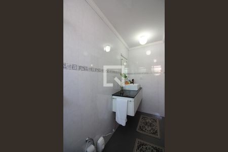 Banheiro da Suíte de apartamento à venda com 3 quartos, 185m² em Centro, São Bernardo do Campo