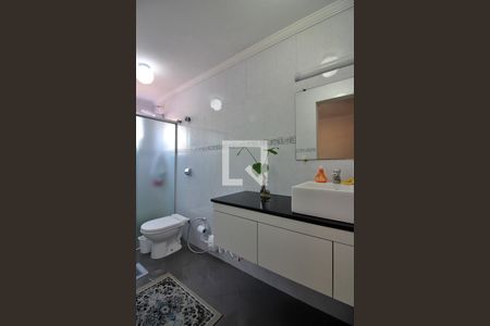 Banheiro da Suíte de apartamento à venda com 3 quartos, 185m² em Centro, São Bernardo do Campo