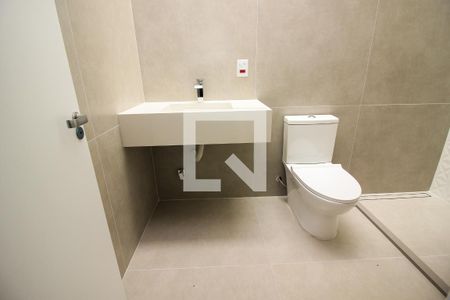 Banheiro da Suíte 3 de casa de condomínio à venda com 3 quartos, 209m² em Ipanema, Porto Alegre