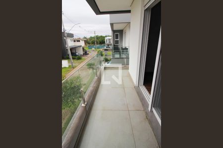 Sacada da Suíte 1 de casa de condomínio à venda com 3 quartos, 209m² em Ipanema, Porto Alegre
