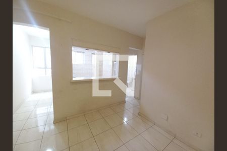 Sala de apartamento para alugar com 1 quarto, 53m² em Centro, São Vicente
