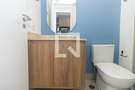 Banheiro de kitnet/studio à venda com 1 quarto, 36m² em Ipiranga, São Paulo