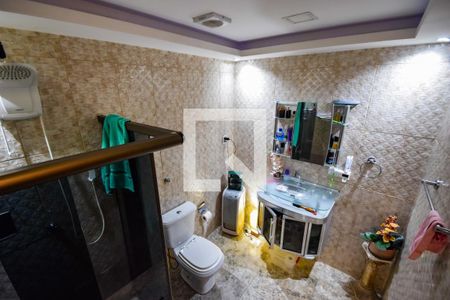 Banheiro do Quarto 3 - Suíte de casa à venda com 4 quartos, 396m² em Pilares, Rio de Janeiro